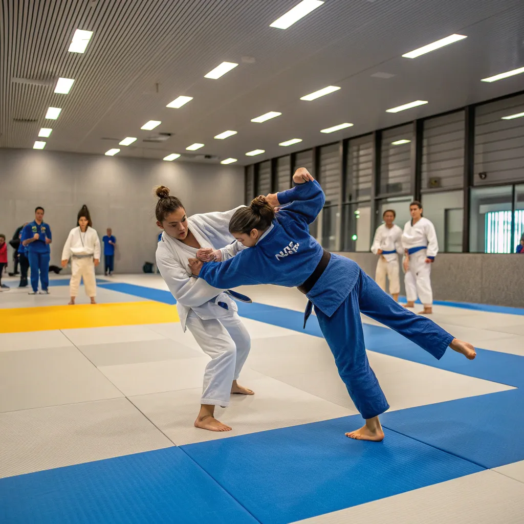 Judo Training Session